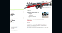 Desktop Screenshot of anhaenger-bonn.de